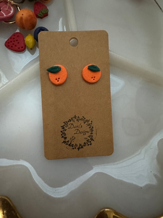 Orange Studs