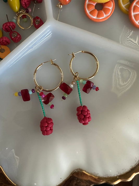 Raspberry/Bead Charms