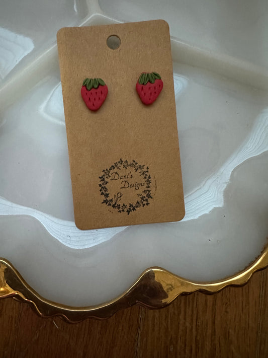 Strawberry Studs